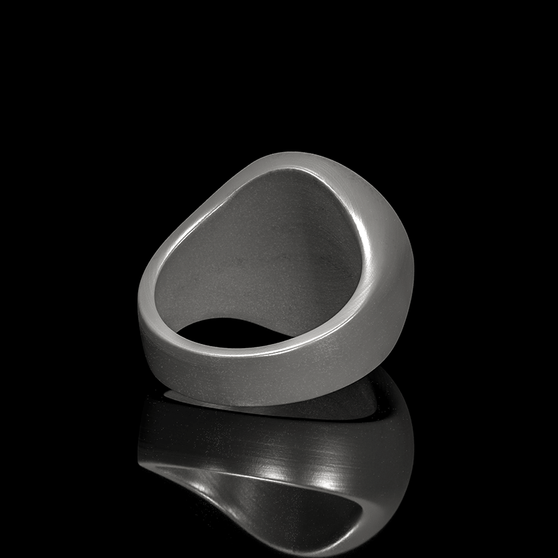 Skull With Snake 925 Sterling Silver Ring