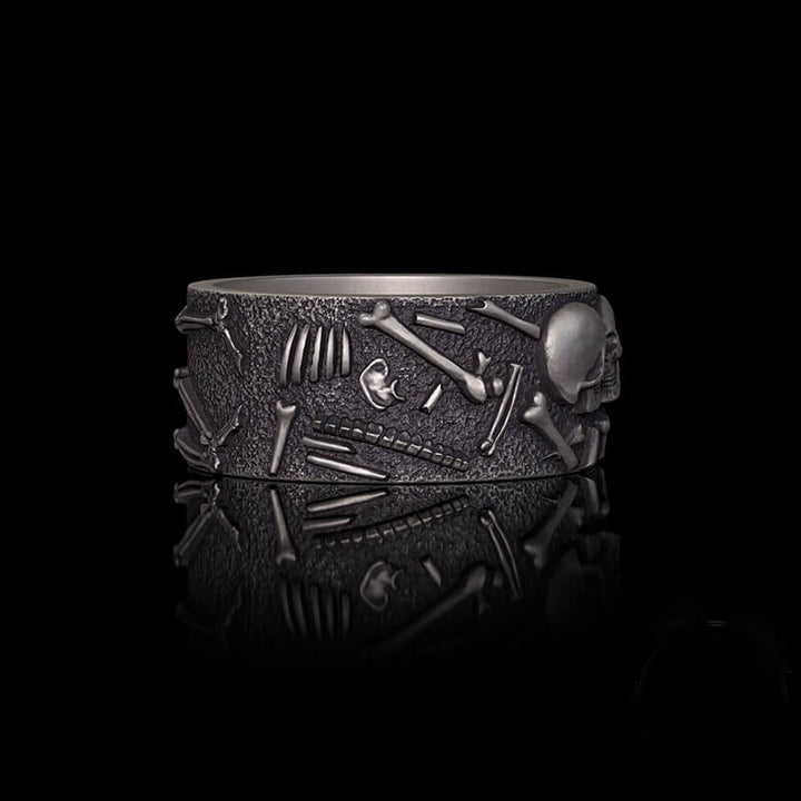 Till Death Do Us Part Sterling Silver Couple Ring