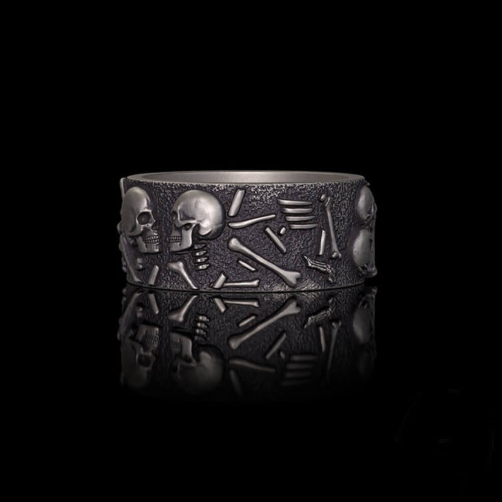 Till Death Do Us Part Sterling Silver Couple Ring | RoyalLuster.com
