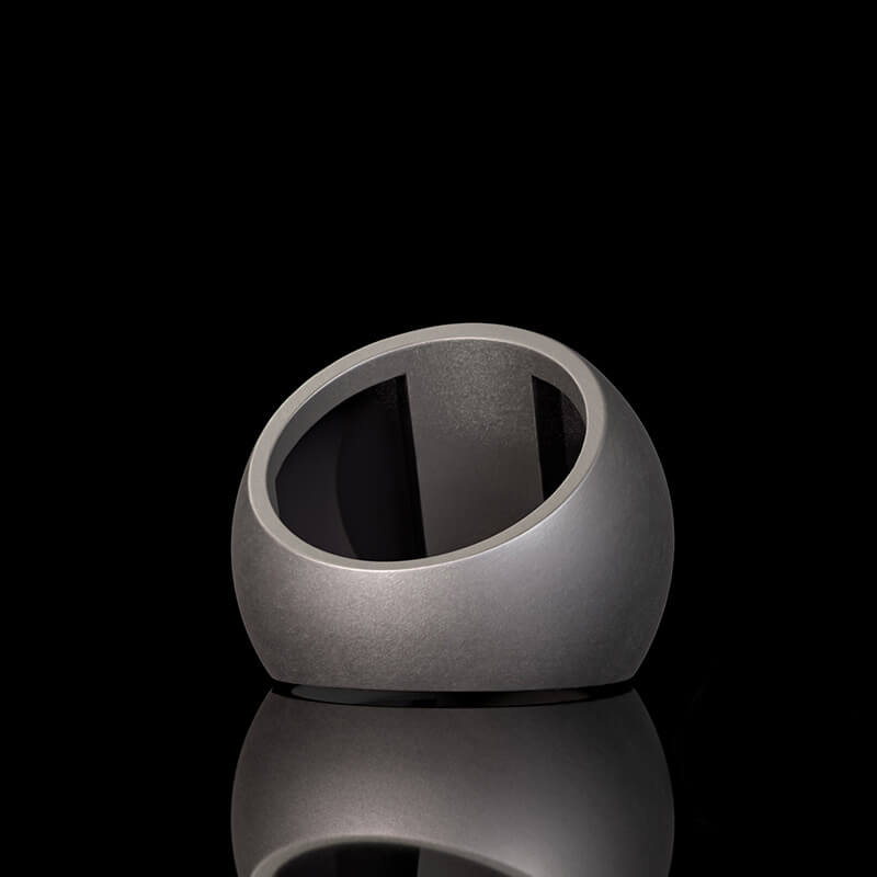 Vintage Wendigo Skeleton Sterling Silver Ring