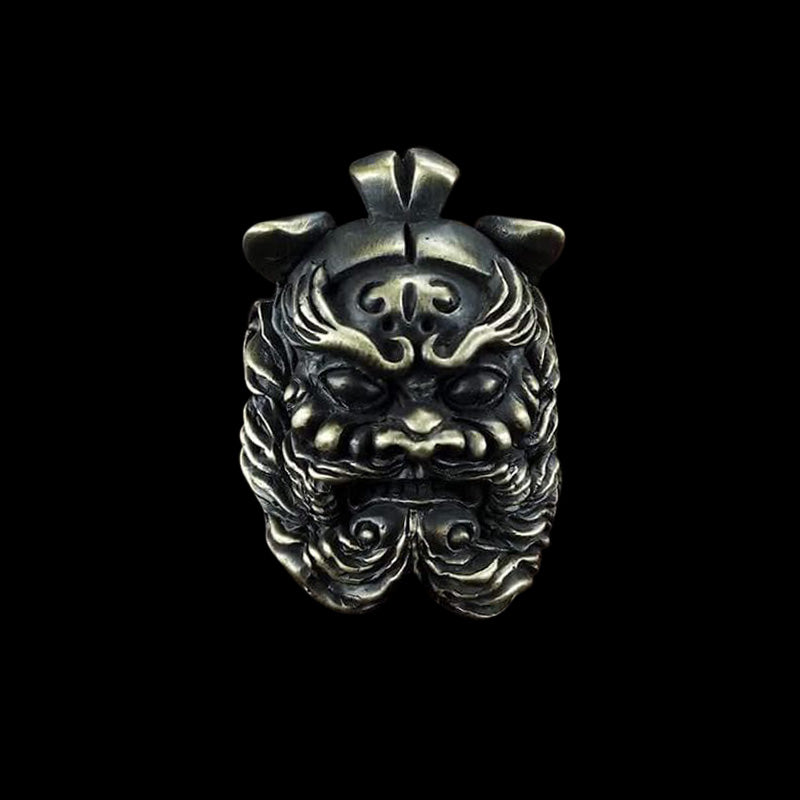 Zhong Kui 925 Sterling Silver Mythology Ring