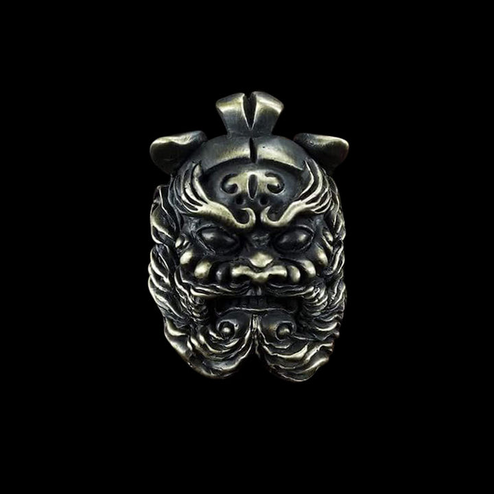 Zhong Kui 925 Sterling Silver Mythology Ring