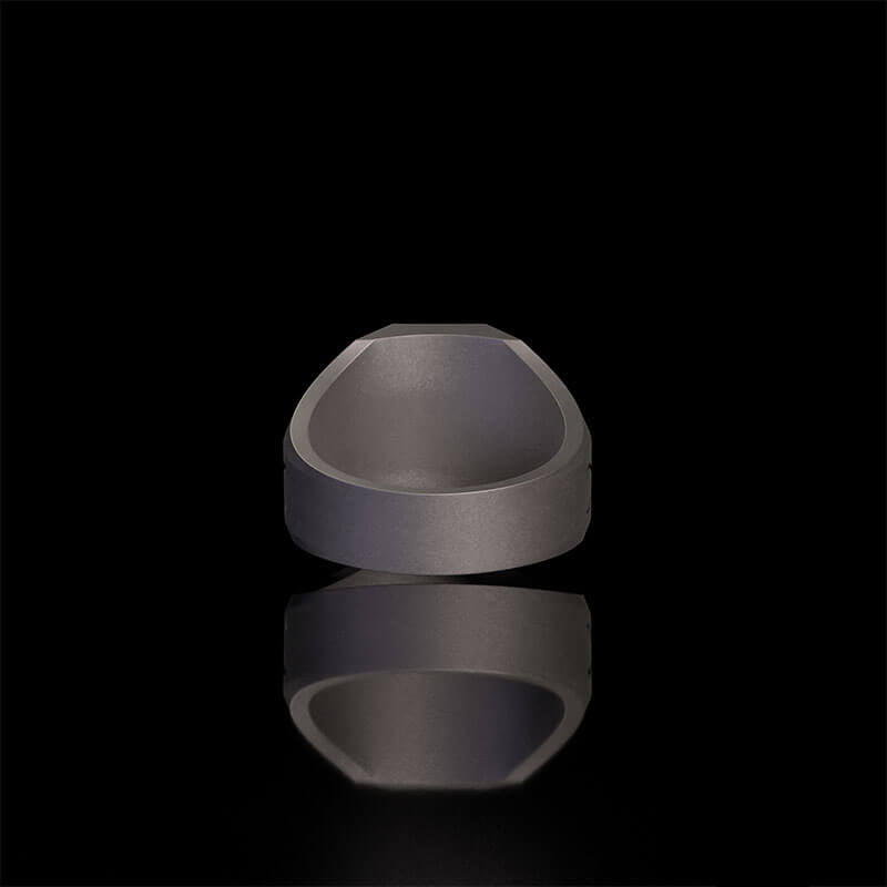 12 Constellations Zodiac Sterling Silver Octagonal Ring | RoyalLuster.com