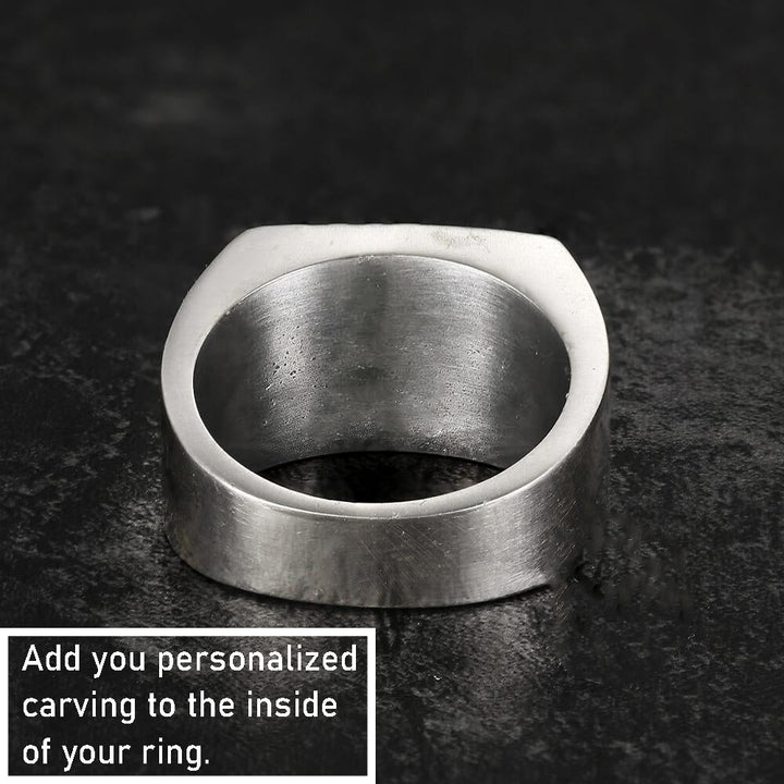 1776 Crossed Guns 925 Sterling Silver Ring