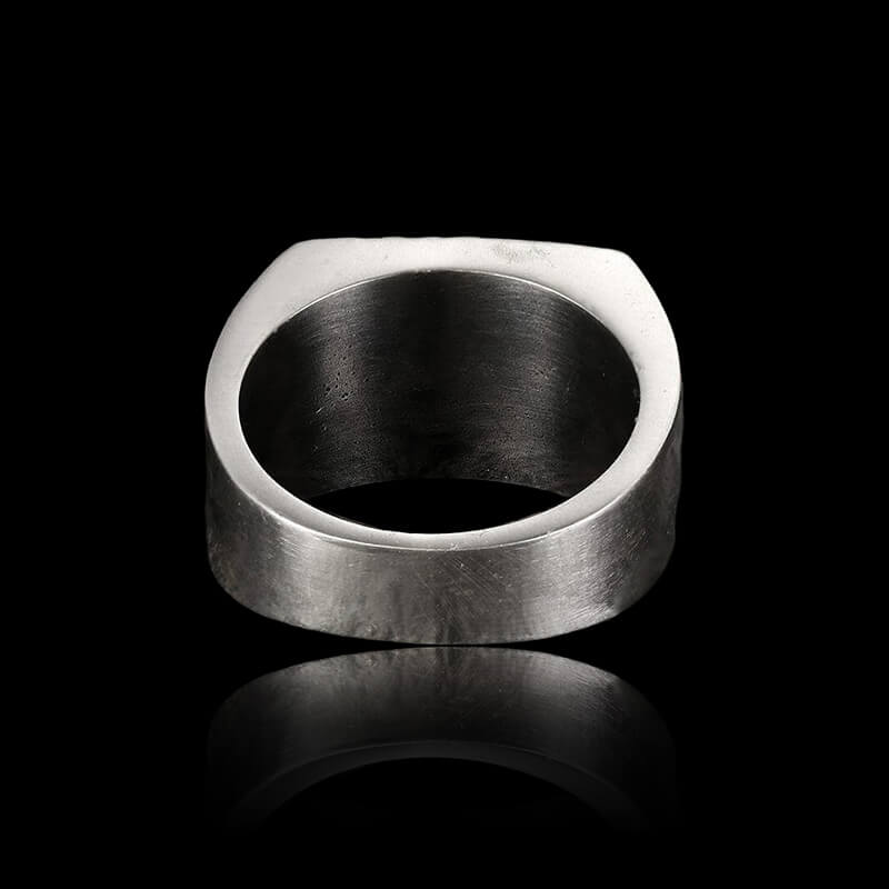 1776 Crossed Guns 925 Sterling Silver Ring