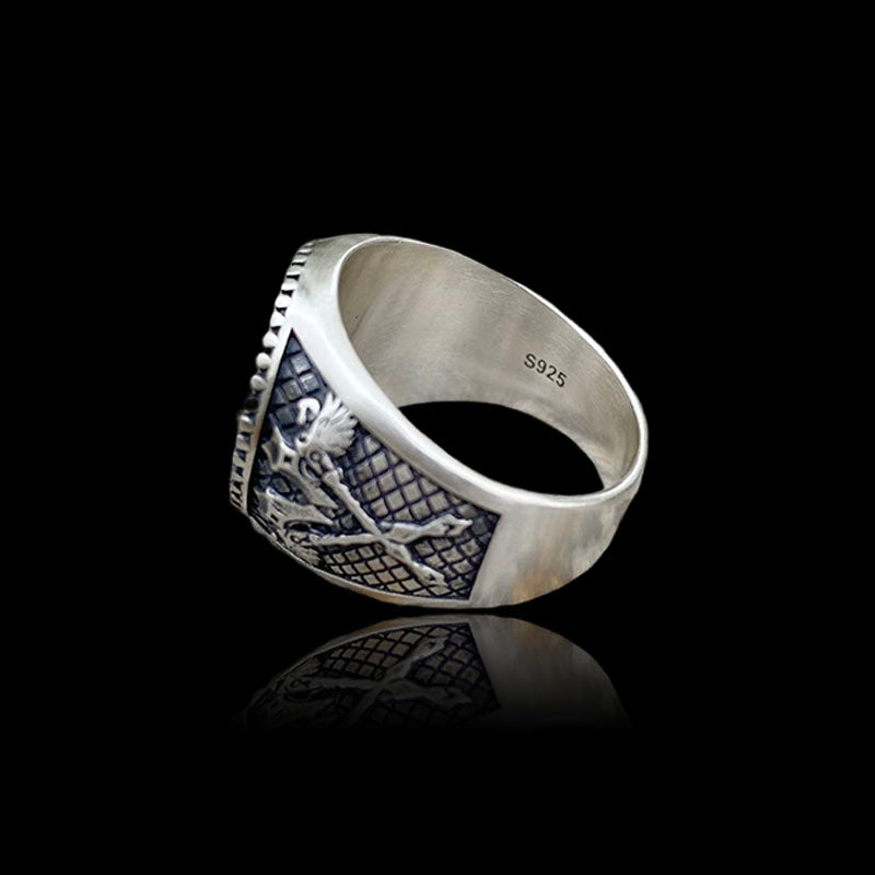 1938 Buffalo Hobo Nickel 925 Sterling Silver Ring
