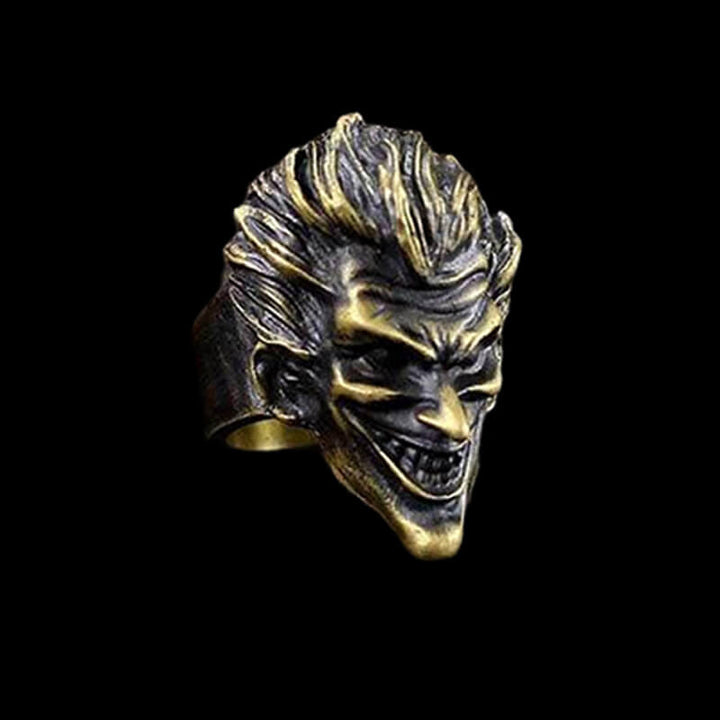 Joker Brass 925 Sterling Silver Ring