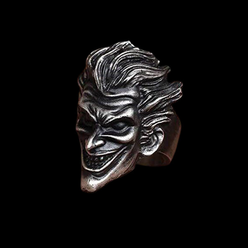 Joker Brass 925 Sterling Silver Ring