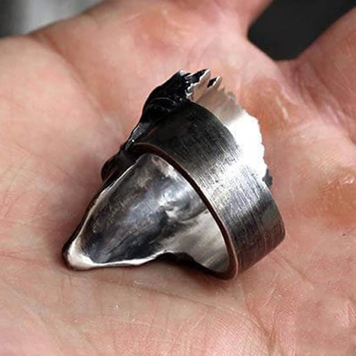 Joker Brass 925 Sterling Silver Ring
