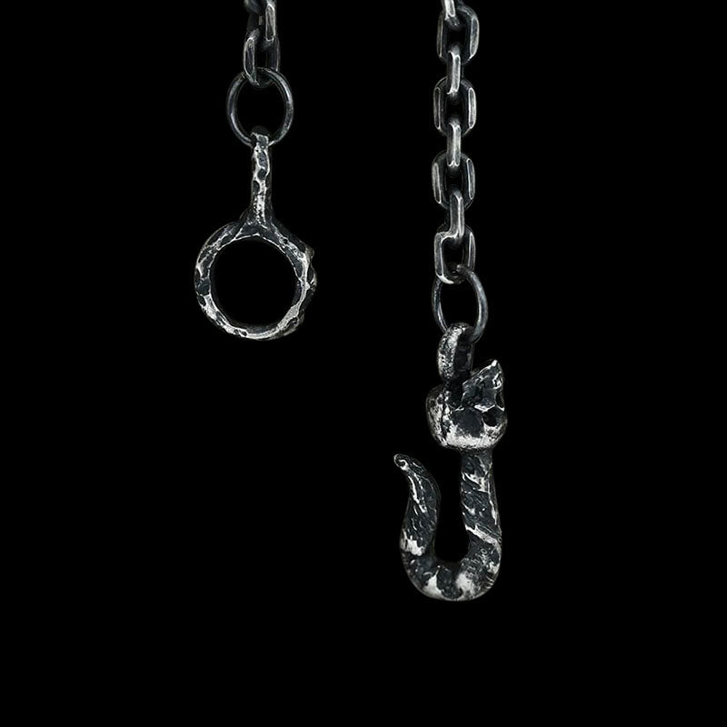 925 Sterling Silver Skull Chain