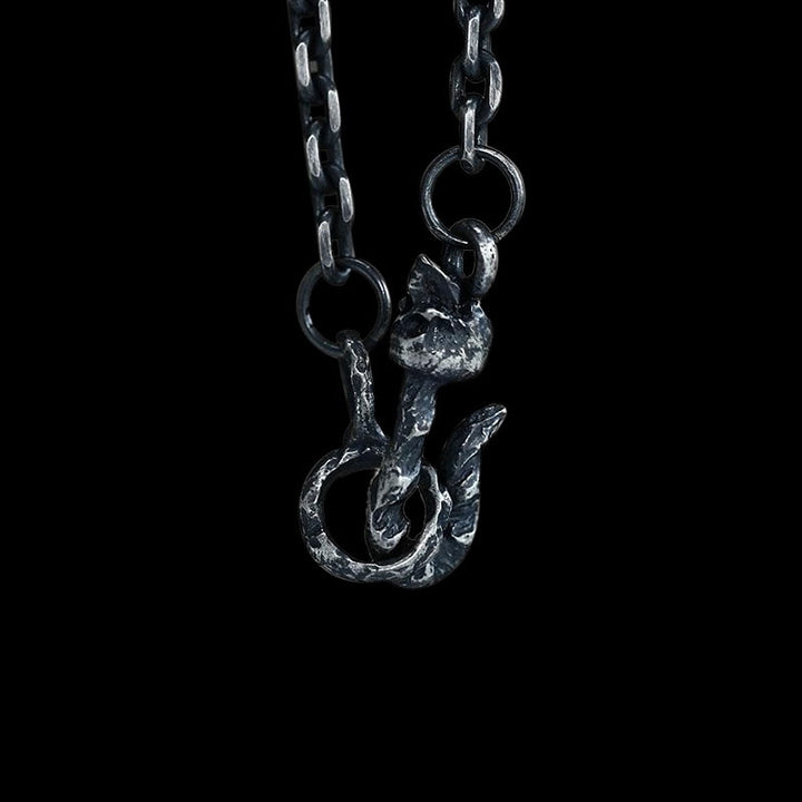 925 Sterling Silver Skull Chain