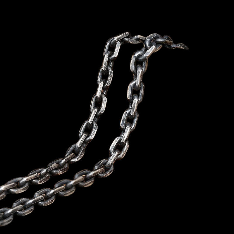 925 Sterling Silver Skull Chain