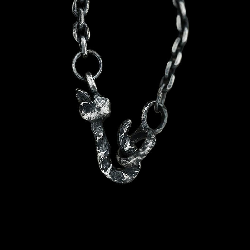 925 Sterling Silver Skull Chain