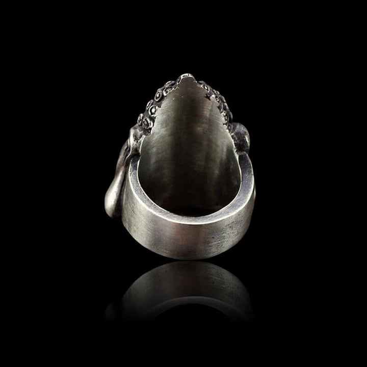 Smiling Buddha 925 Sterling Silver Ring