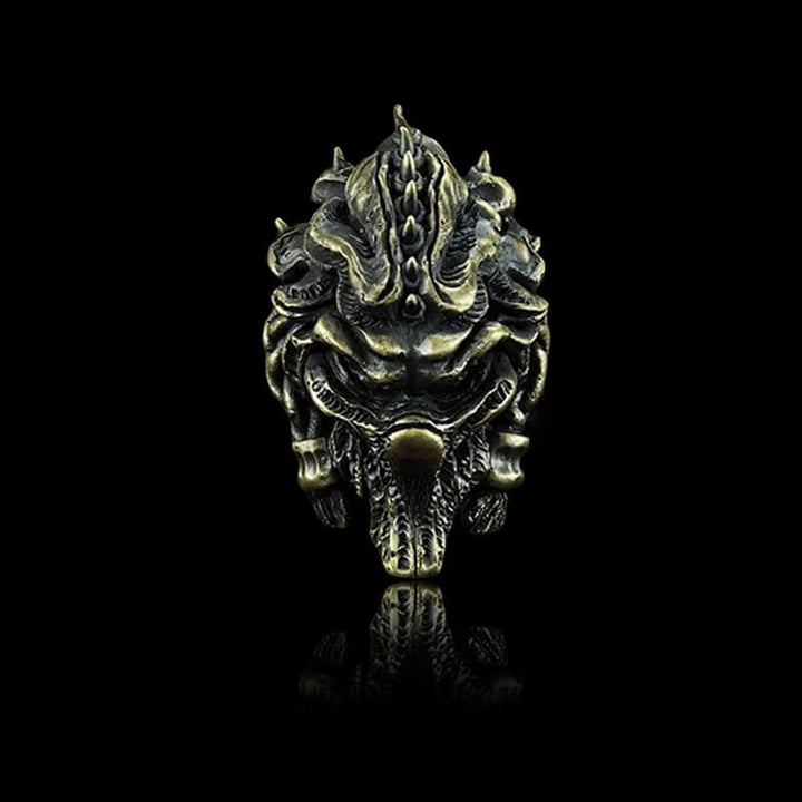 Starcraft Zeratul Brass 925 Sterling Silver Ring