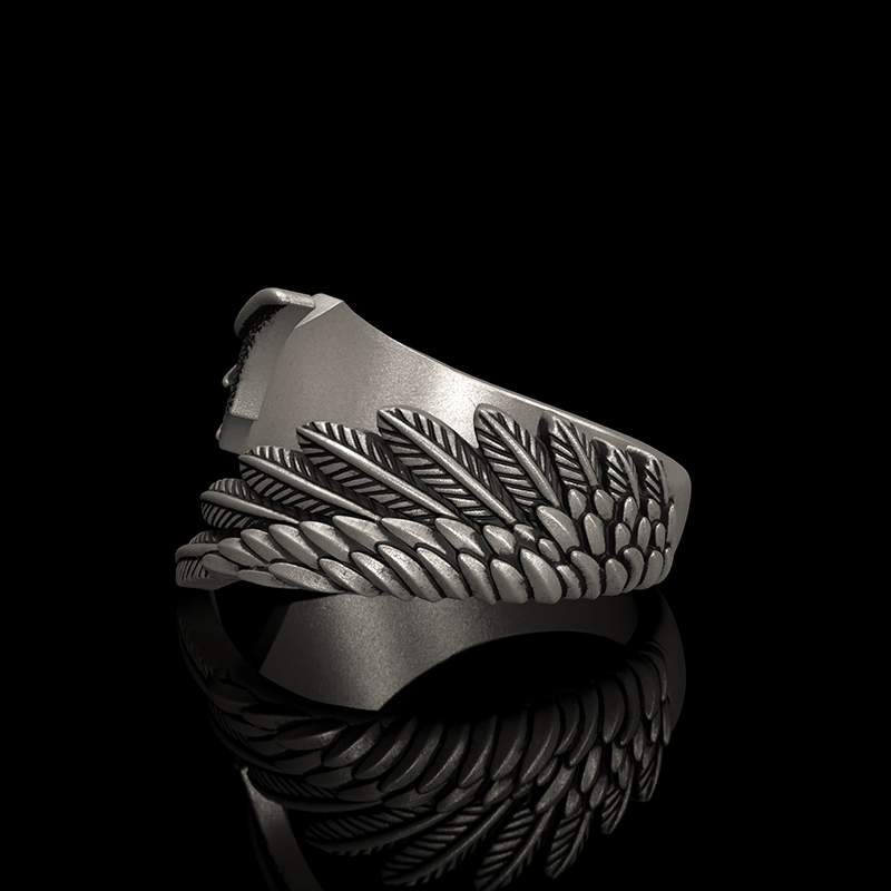 Angel Demon Wings 925 Sterling Silver Ring