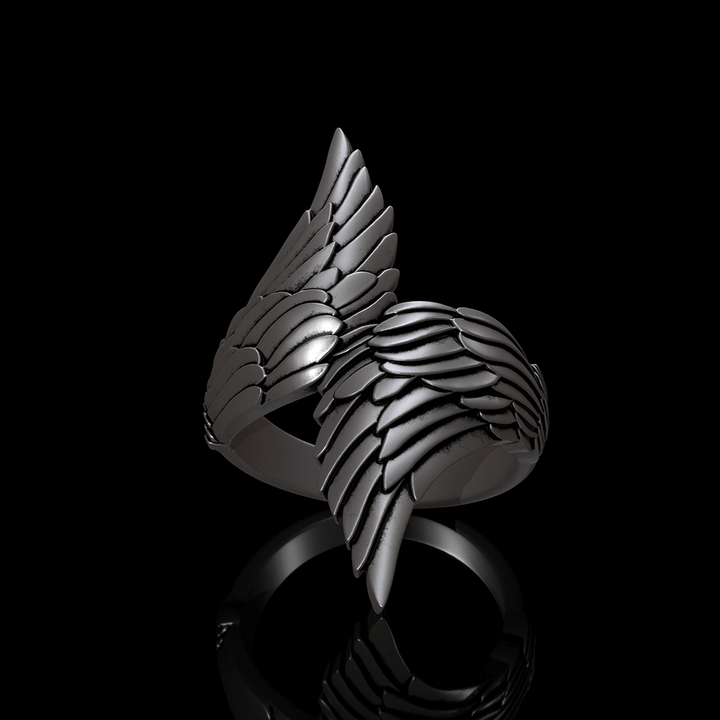 Angel Wing 925 Sterling Silver Ring