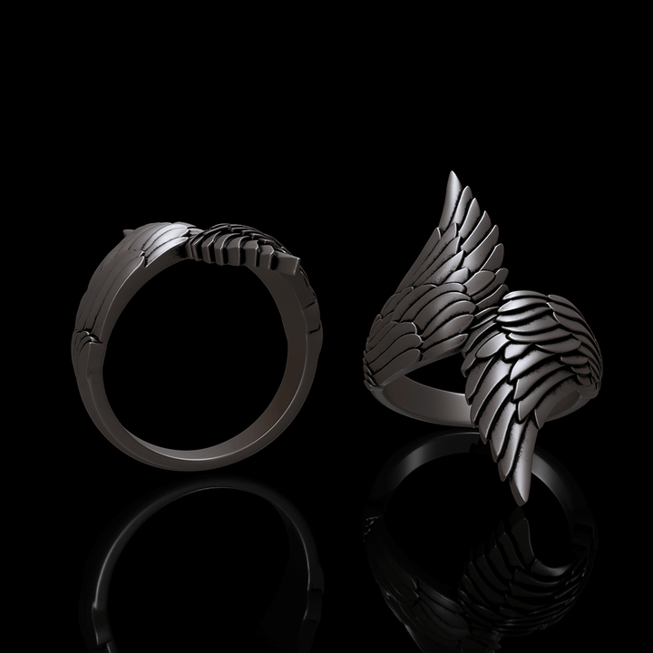 Angel Wing 925 Sterling Silver Ring
