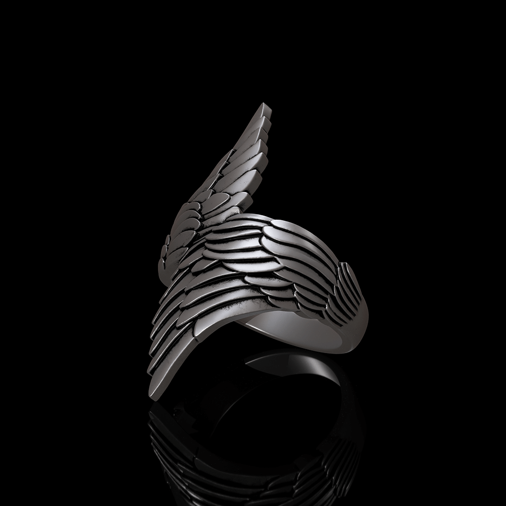 Angel Wing 925 Sterling Silver Ring