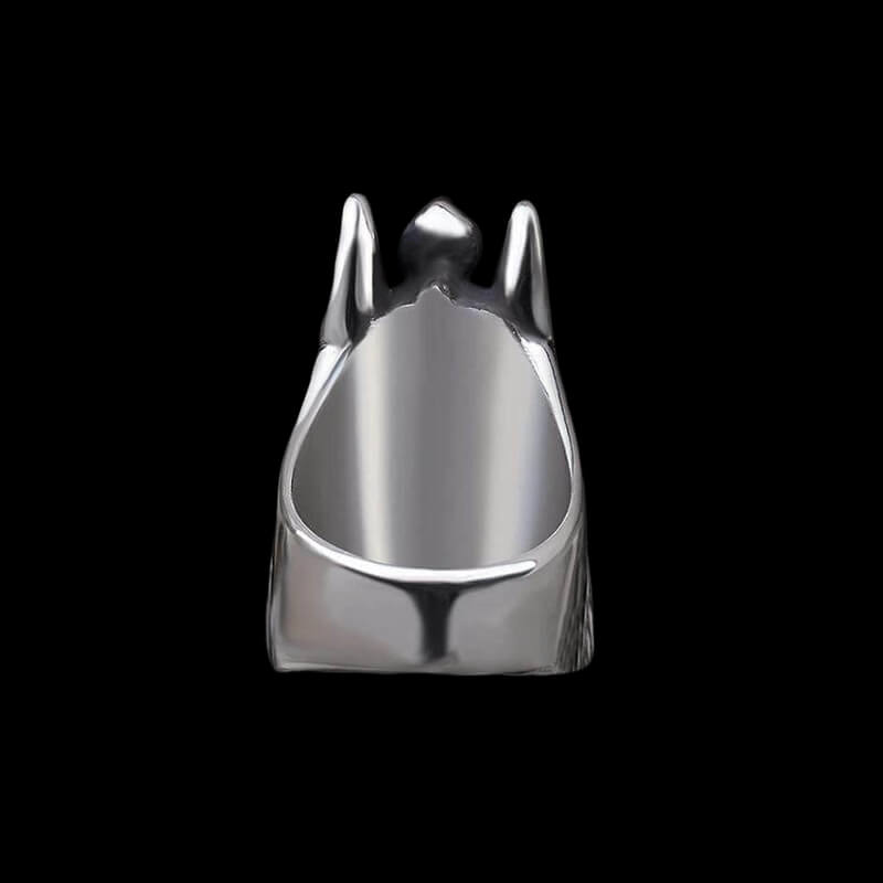 Anubis 925 Sterling Silver Egyptian Mythology Ring