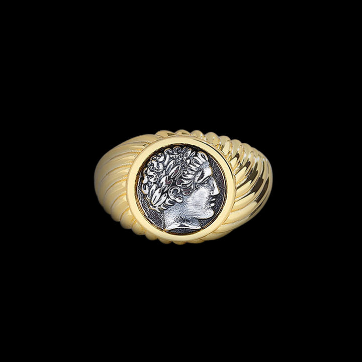 Apollo 925 Sterling Silver Open Ring
