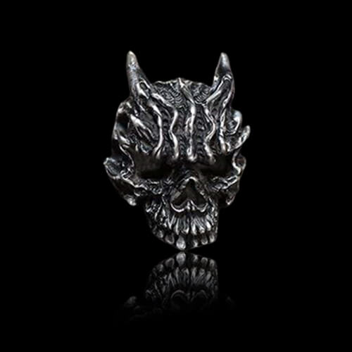 Asura Skull 925 Sterling Silver Ring