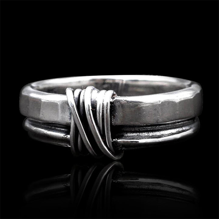 Bundle 925 Sterling Silver Minimalist Ring 01 | Royalluster.com