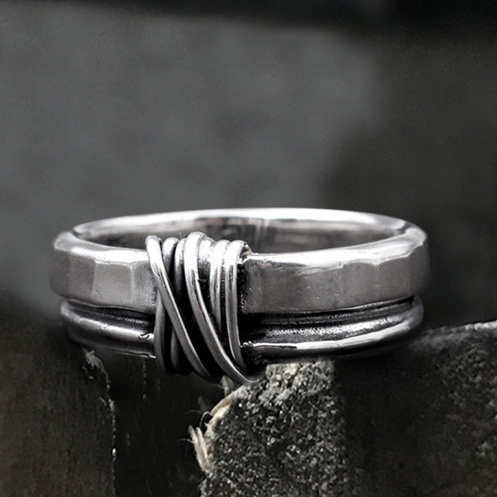 Bundle 925 Sterling Silver Minimalist Ring 03 | Royalluster.com