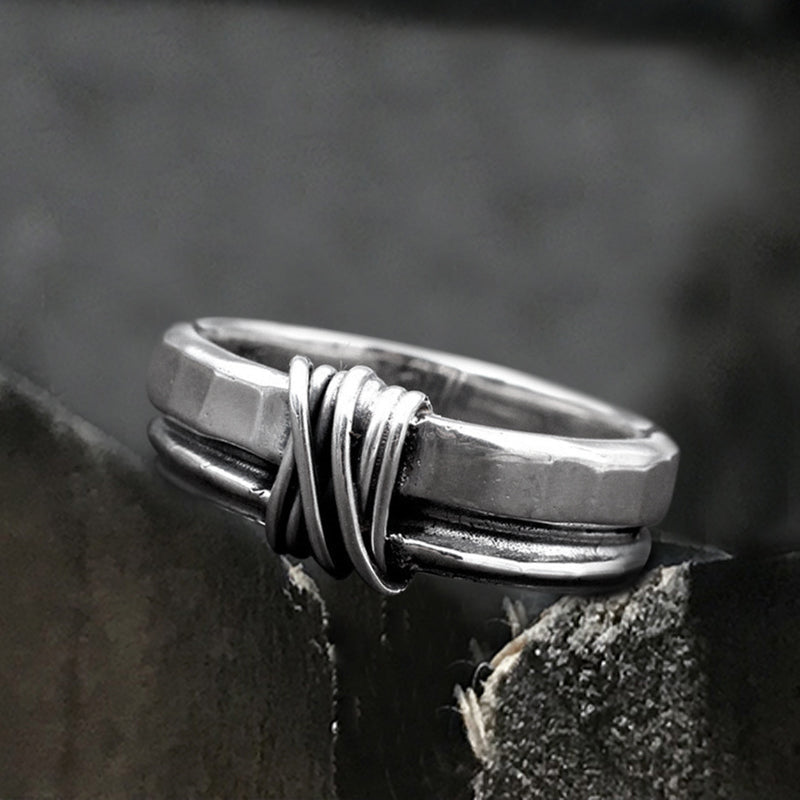 Bundle 925 Sterling Silver Minimalist Ring 04 | Royalluster.com