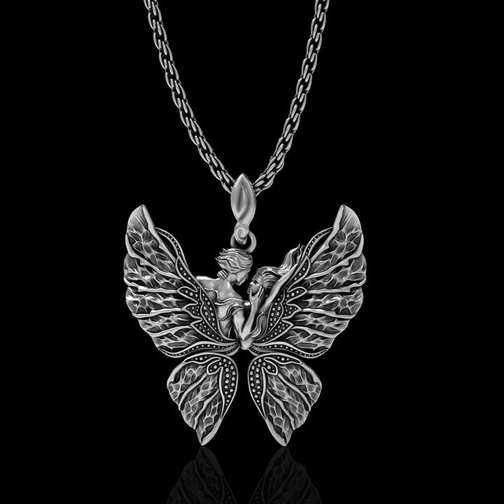 Butterfly 925 Sterling Silver Animal Pendant