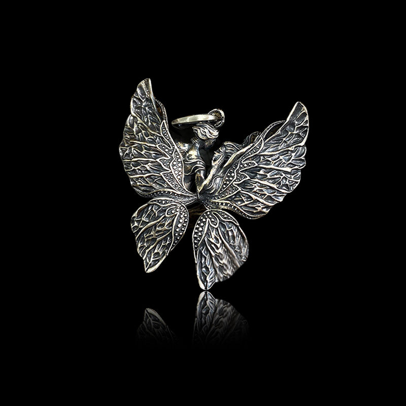Butterfly 925 Sterling Silver Animal Pendant