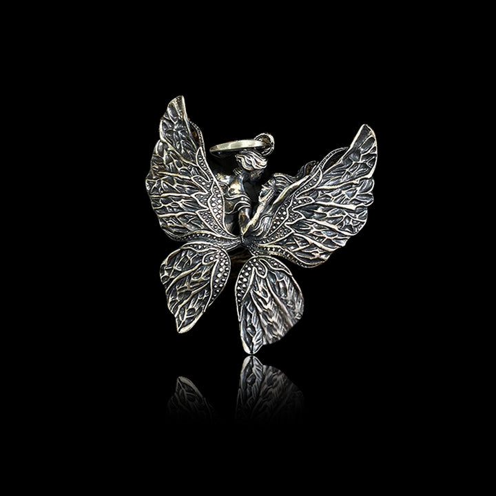 Butterfly 925 Sterling Silver Animal Pendant