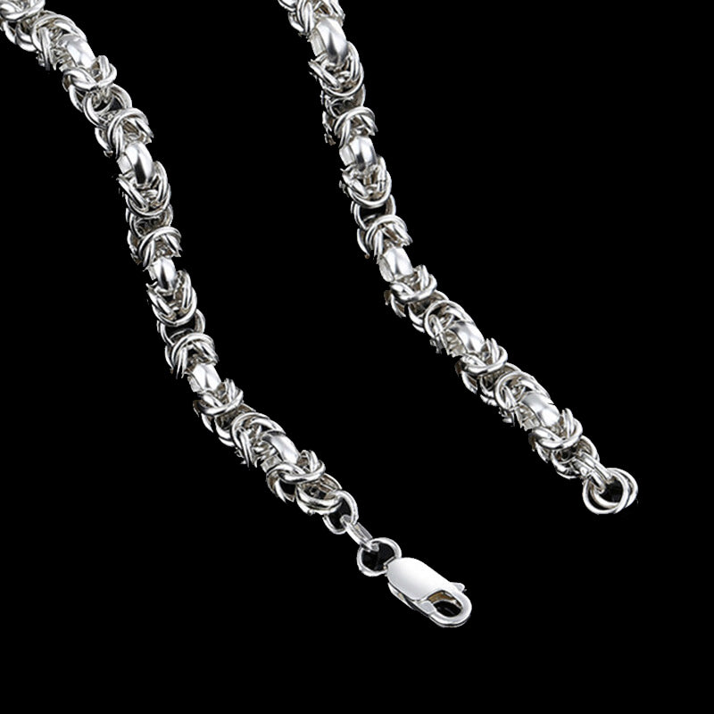 Byzantine Chain 999 Sterling Silver Necklace