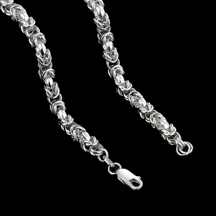 Byzantine Chain 999 Sterling Silver Necklace