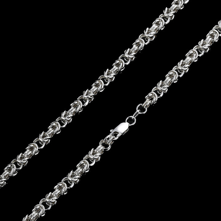 Byzantine Chain 999 Sterling Silver Necklace