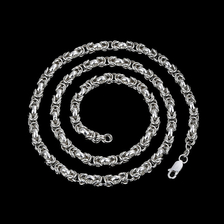 Byzantine Chain 999 Sterling Silver Necklace