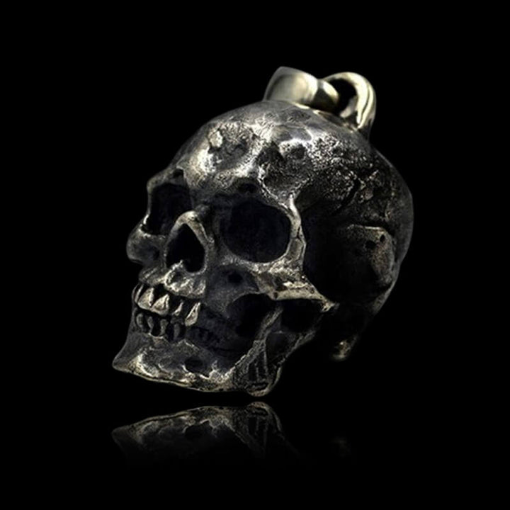 Calvarium 925 Sterling Silver Skull Pendant