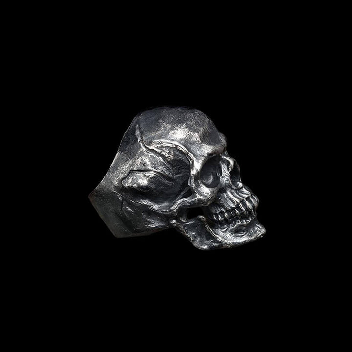 Calvarium 925 Sterling Silver Skull Ring
