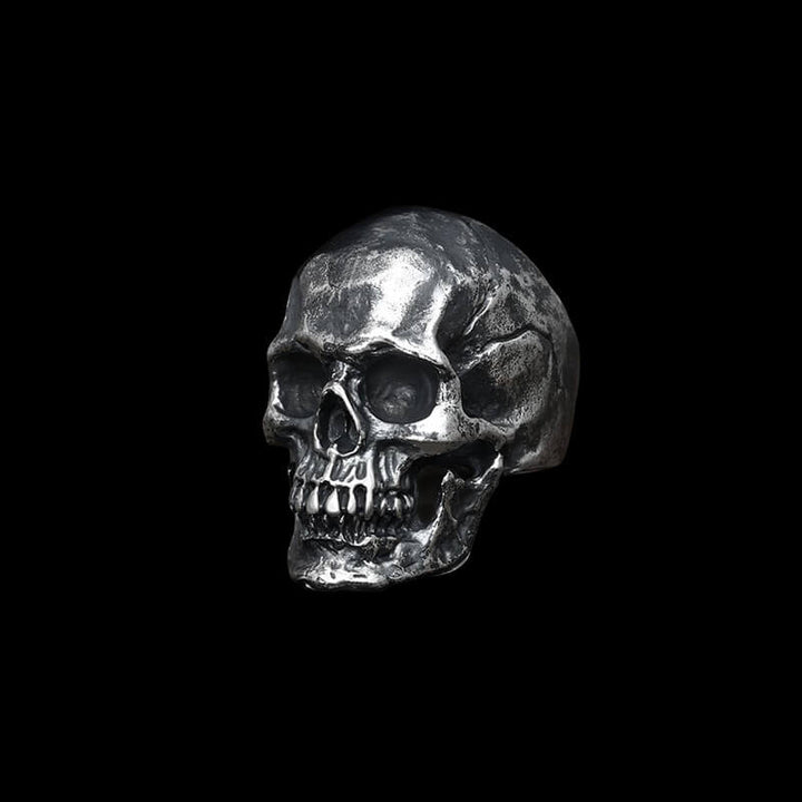 Calvarium 925 Sterling Silver Skull Ring