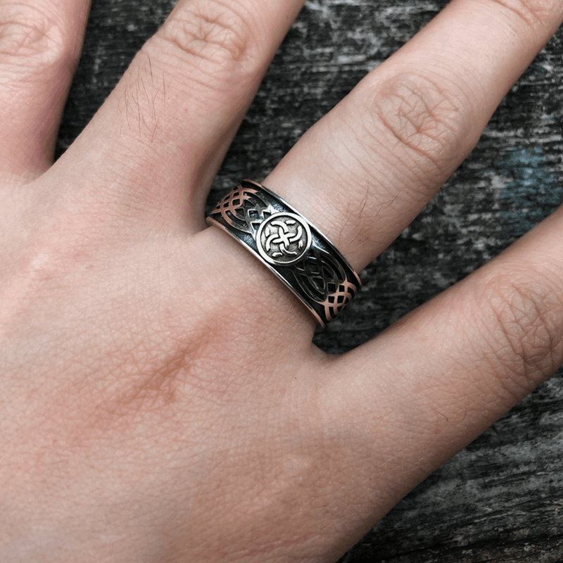 Celtic Amulet 925 Sterling Silver Viking Ring