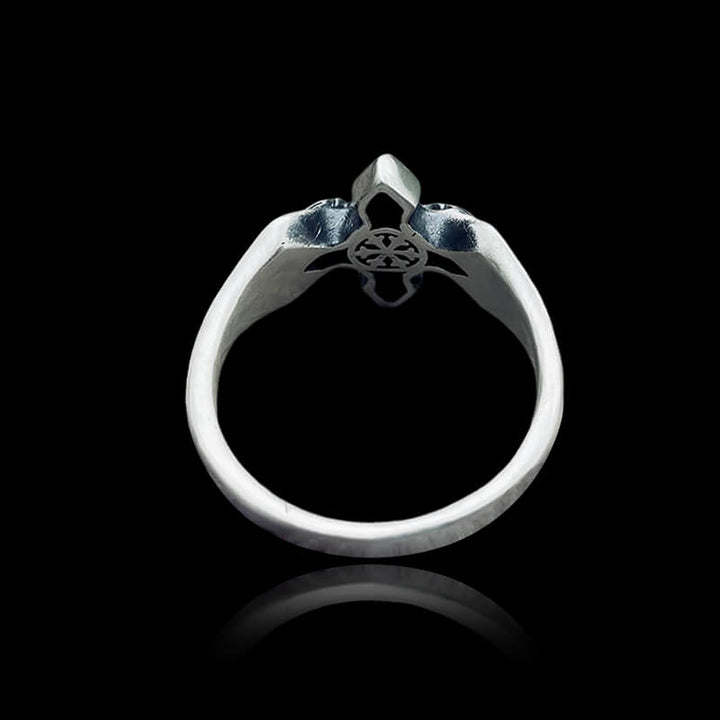 Christian Cross 925 Sterling Silver Ring