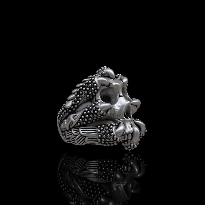 Claw Skull 925 Sterling Silver Ring