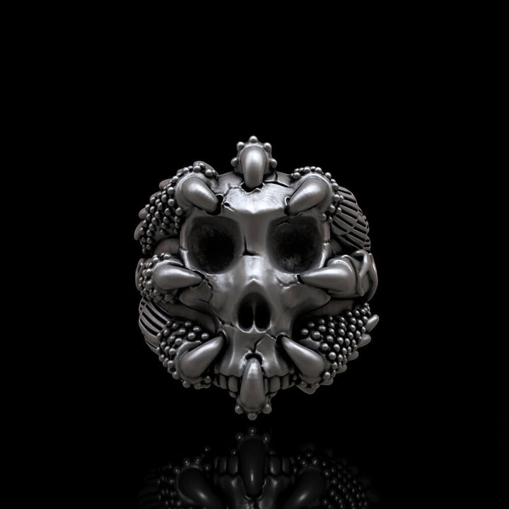 Claw Skull 925 Sterling Silver Ring