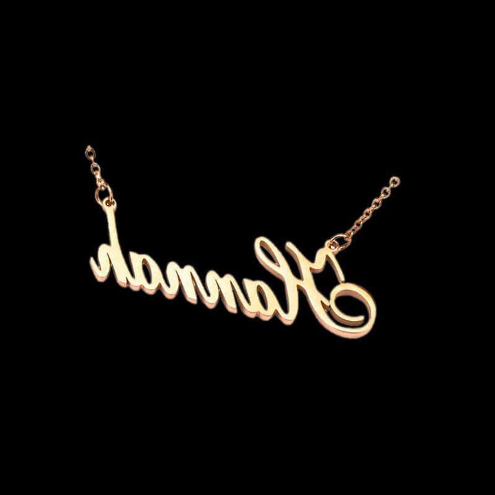 Custom Name 925 Sterling Silver Necklace