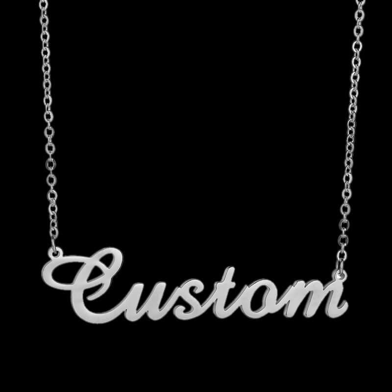 Custom Name 925 Sterling Silver Necklace