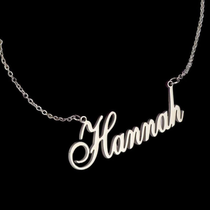 Custom Name 925 Sterling Silver Necklace