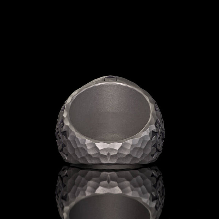 Customizable Buffalo Nickel Coin Sterling Silver Ring