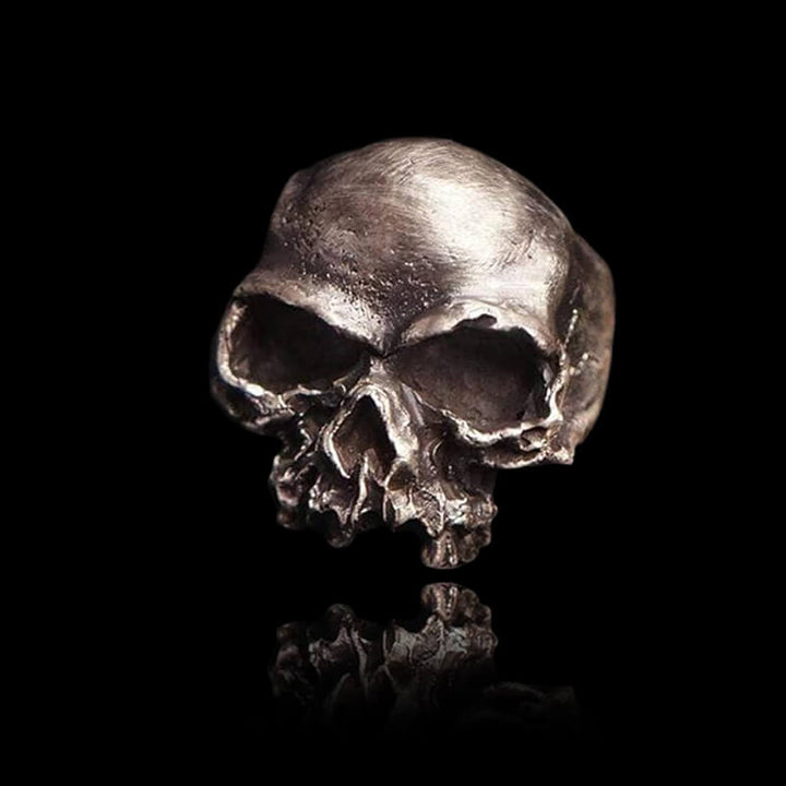 Dark Retro 925 Sterling Silver Skull Ring