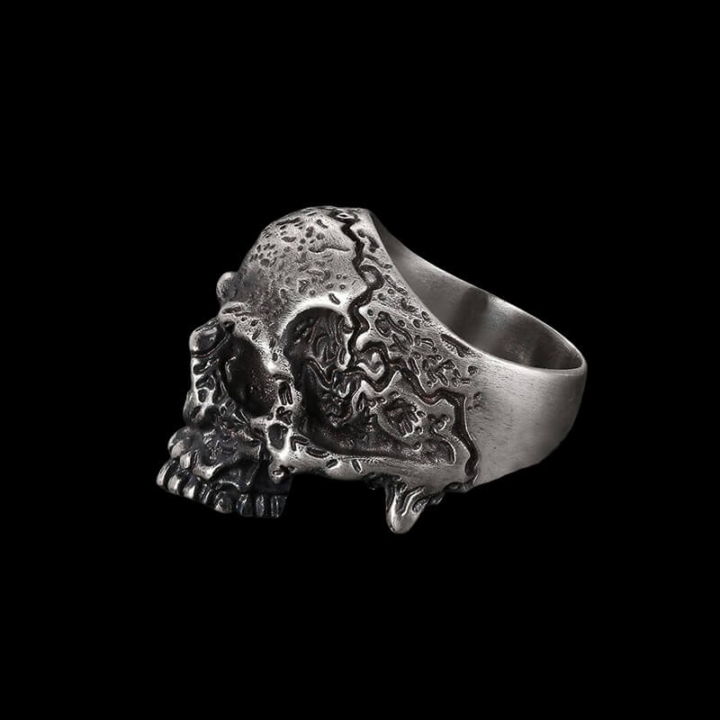 Domineering Skull 925 Sterling Silver Ring