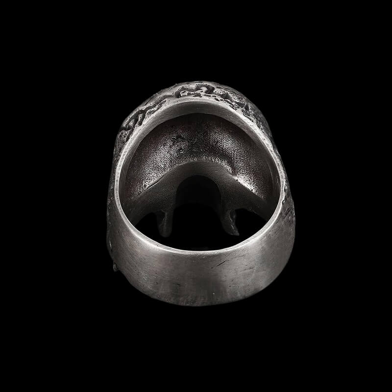 Domineering Skull 925 Sterling Silver Ring